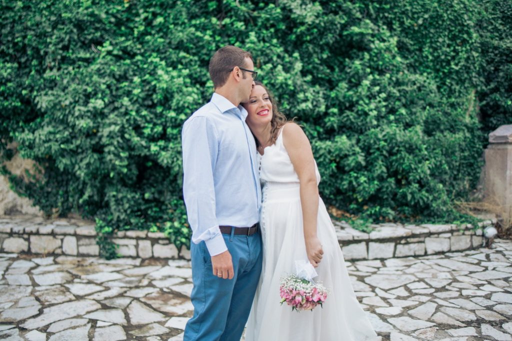 nikoleta & giannis elopement wedding in Arachova